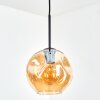 Ripoll Suspension, Boule lumineuse, Suspension Ambre, 1 lumière