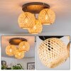 Basto Plafonnier, Boule lumineuse Écru, 3 lumières