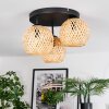 Basto Plafonnier, Boule lumineuse Écru, 3 lumières