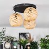 Basto Plafonnier, Boule lumineuse Écru, 3 lumières