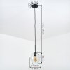Ripoll Suspension, Boule lumineuse, Suspension Clair, 1 lumière