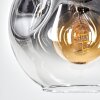 Ripoll Suspension, Boule lumineuse, Suspension Clair, Fumé, 1 lumière