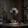 Ripoll Suspension, Boule lumineuse, Suspension Chrome, Fumé, 1 lumière