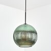Koyoto Suspension, Boule lumineuse, Suspension Vert, 1 lumière