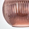Koyoto Suspension, Boule lumineuse, Suspension Cuivré, 1 lumière