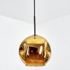 Ripoll Suspension, Boule lumineuse, Suspension Or, 1 lumière