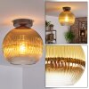 Koyoto Plafonnier, Boule lumineuse 25 cm Or, Clair, 1 lumière