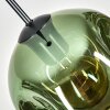 Ripoll Suspension, Boule lumineuse, Suspension Vert, 1 lumière