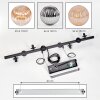 Chehalis Suspension, Boule lumineuse, Suspension Ambre, Fumé, 8 lumières