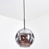 Ripoll Suspension, Boule lumineuse, Suspension Fumé, 1 lumière