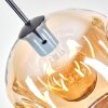 Ripoll Suspension, Boule lumineuse, Suspension Ambre, Clair, 1 lumière