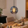 Ripoll Suspension, Boule lumineuse, Suspension Bleu, 1 lumière