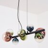 Chehalis Suspension, Boule lumineuse, Suspension Bleu, Vert, Clair, Cuivré, 8 lumières