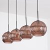 Koyoto Suspension, Boule lumineuse, Suspension Cuivré, 4 lumières