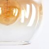 Koyoto Suspension, Boule lumineuse, Suspension Ambre, Clair, Fumé, 4 lumières