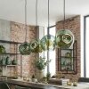 Ripoll Suspension, Boule lumineuse, Suspension Vert, 4 lumières