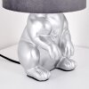 Gorman Lampe à poser Argenté, 1 lumière