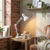 Nurmasuando Lampe de bureau, Lampe à poser LED Noir, Blanc, 1 lumière