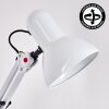 Nurmasuando Lampe de bureau, Lampe à poser LED Noir, Blanc, 1 lumière