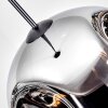 Ripoll Suspension, Boule lumineuse, Suspension Chrome, Clair, Fumé, 1 lumière