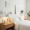 Golam Lampe à poser Blanc, 1 lumière