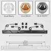 Ripoll Suspension, Boule lumineuse, Suspension Ambre, Clair, Fumé, 4 lumières