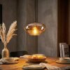 Mertola Suspension, Suspension Ambre, 1 lumière
