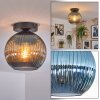 Koyoto Plafonnier, Boule lumineuse 20 cm Bleu, 1 lumière