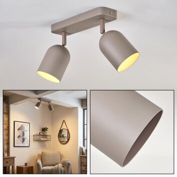 Horen Plafonnier, Spot de plafond Sable, 2 lumières