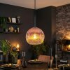 Ripoll Suspension, Boule lumineuse, Suspension Clair, Cuivré, 1 lumière