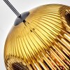 Ripoll Suspension, Boule lumineuse, Suspension Or, 1 lumière
