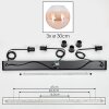 Koyoto Suspension, Boule lumineuse, Suspension Ambre, Clair, 3 lumières