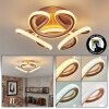 Jaren Plafonnier LED Champagne, 1 lumière