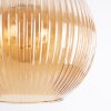 Koyoto Suspension, Boule lumineuse, Suspension Ambre, 3 lumières