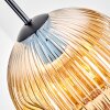 Ripoll Suspension, Boule lumineuse, Suspension Ambre, 1 lumière