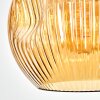 Ripoll Suspension, Boule lumineuse, Suspension Ambre, 1 lumière