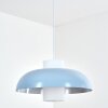 Jarik Suspension, Suspension Bleu, 1 lumière