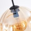 Koyoto Suspension, Boule lumineuse, Suspension Ambre, Clair, 3 lumières