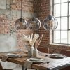 Koyoto Suspension, Boule lumineuse, Suspension Fumé, 3 lumières