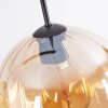 Koyoto Suspension, Boule lumineuse, Suspension Ambre, 3 lumières