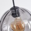 Koyoto Suspension, Boule lumineuse, Suspension Ambre, Clair, Fumé, 3 lumières