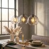 Koyoto Suspension, Boule lumineuse, Suspension Clair, 3 lumières