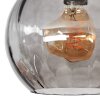 Koyoto Plafonnier, Boule lumineuse 25 cm Fumé, 1 lumière