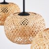 Bauro Suspension, Suspension Écru, 3 lumières