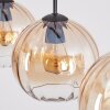 Koyoto Suspension, Suspension Ambre, Clair, 3 lumières