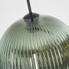 Koyoto Suspension, Boule lumineuse, Suspension 30 cm Bleu, Or, Vert, 3 lumières
