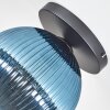 Koyoto Plafonnier, Boule lumineuse 25 cm Bleu, 1 lumière