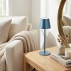 Salgadinho Lampe de table d'extérieur, Lampe à poser LED Bleu, 1 lumière