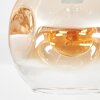 Ripoll Plafonnier, Boule lumineuse Ambre, Clair, 1 lumière