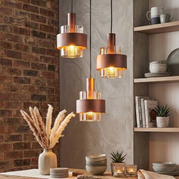 Traak Suspension, Suspension Noir, 3 lumières